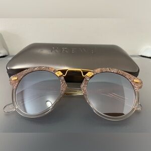 Krewe sunglasses STL II pink with crystal